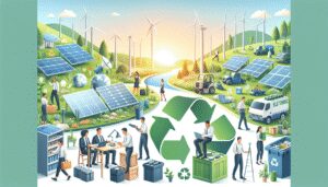 Blog header image representing: Careers in Green Energy and Sustainability