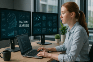 Blog header image representing Career Pathways in AI and Machine Learning